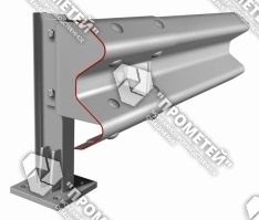 Мостовое ограждение 11МО-2,5-500 кДж У8